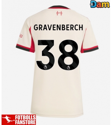 Liverpool Ryan Gravenberch #38 Bortatröja Dam 2025-26 Kortärmad